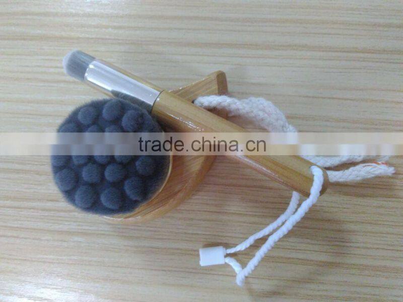 bamboo / wooden handle make up face clean brush tools