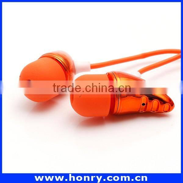 Fashionable electroplate earphone and headphone for iphone 6