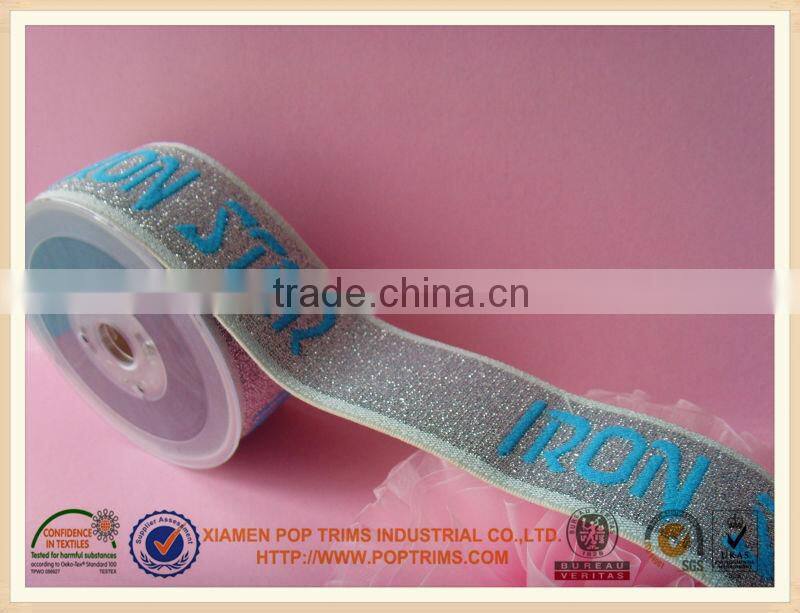 2014 China Manufacture Custom jacquard elastic waistband