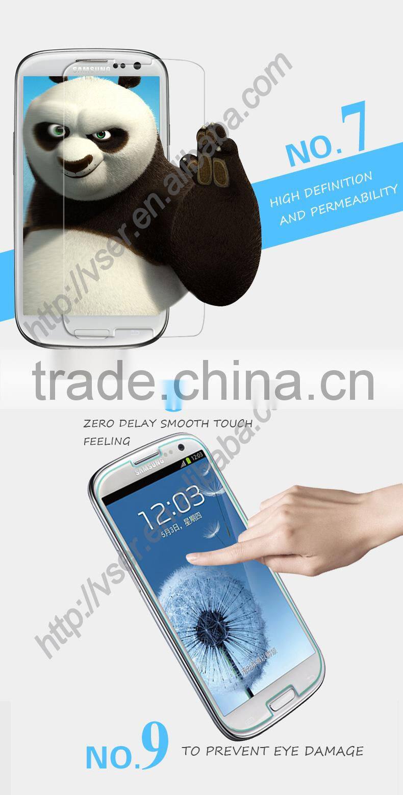 2.5D round edge tempered glass film screen protector for Samsung galaxy S5 glass screen protector