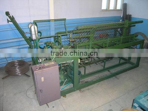 diamond mesh/chain link fence weaving machine