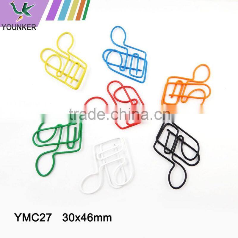 Wholesale Fancy Shape Colourful Paperclip