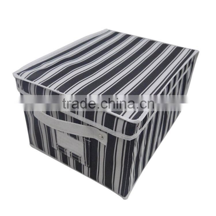 Online shop China storage box large capacity box striped storage box