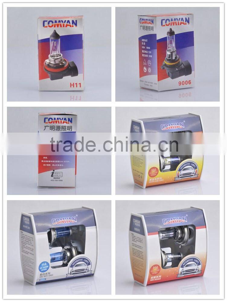 E-mark Power white halogen headlight lamp H7 auto halogen bulb