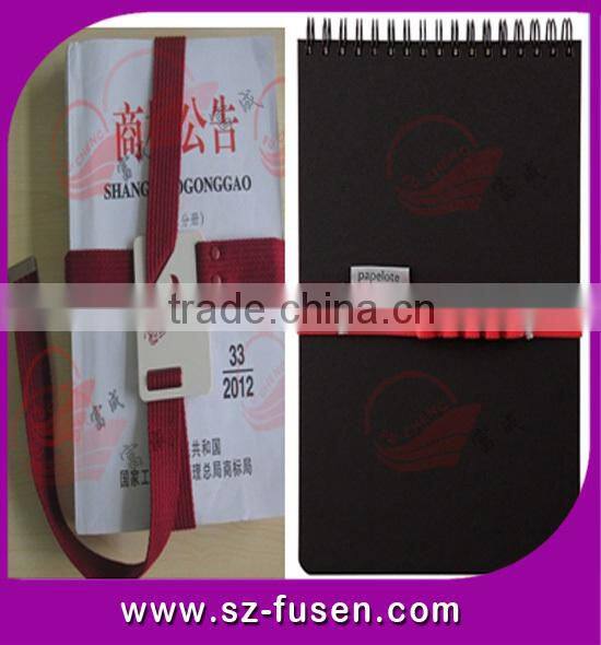 custom any color hook loop book strap