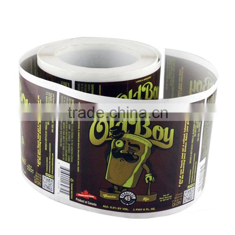 Full Color Printed Self Adhesive Paper Sticker Labels