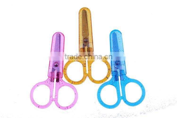 The new hot sale colorful student scissor robust bonzer scissors