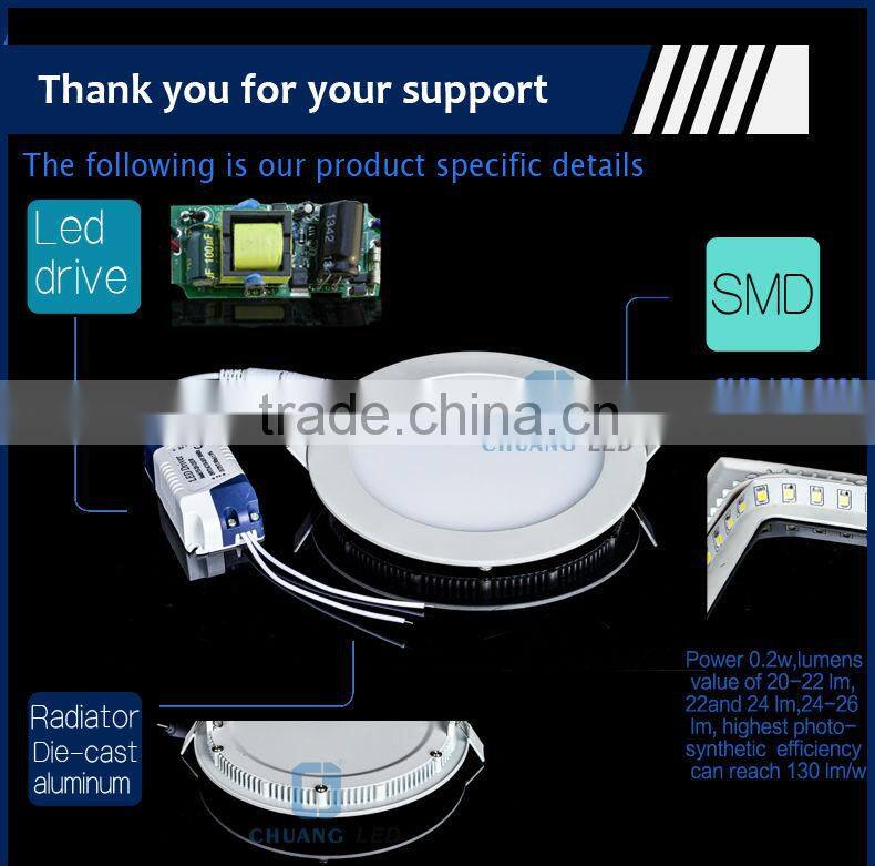 15w High Power Round Led Panel Light