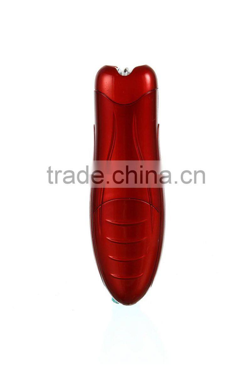 Rechargeable lady hair removal 3 in 1 multifunction epilator and shaver for lady