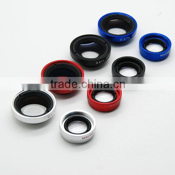 drop shipping 0.67x wide angle lens 10xmacro lens for mobile phone