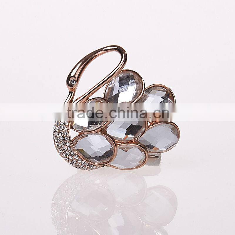 swan brooch