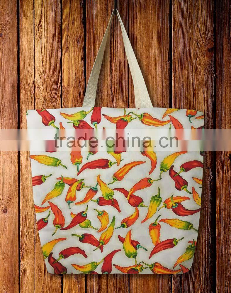 2016 fashion custom design canvas tote bags/wholesale canvas cotton designer tote bag/ designer canvas bags