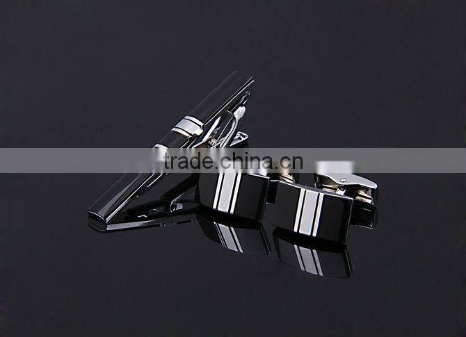 Fashion classic tie clip and cufflinks gift set for men