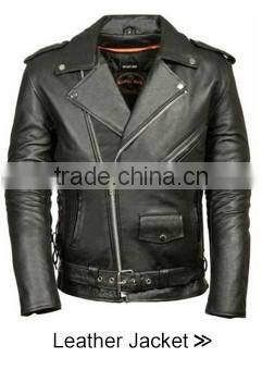 Custom High Quality Original YKK Zippers Faux Leather Jackets