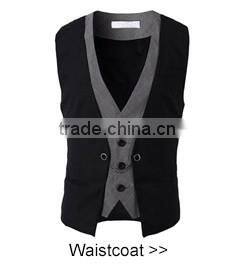 Wholesale Boys Vest With Many Pockets Men Cotton Casual Vest