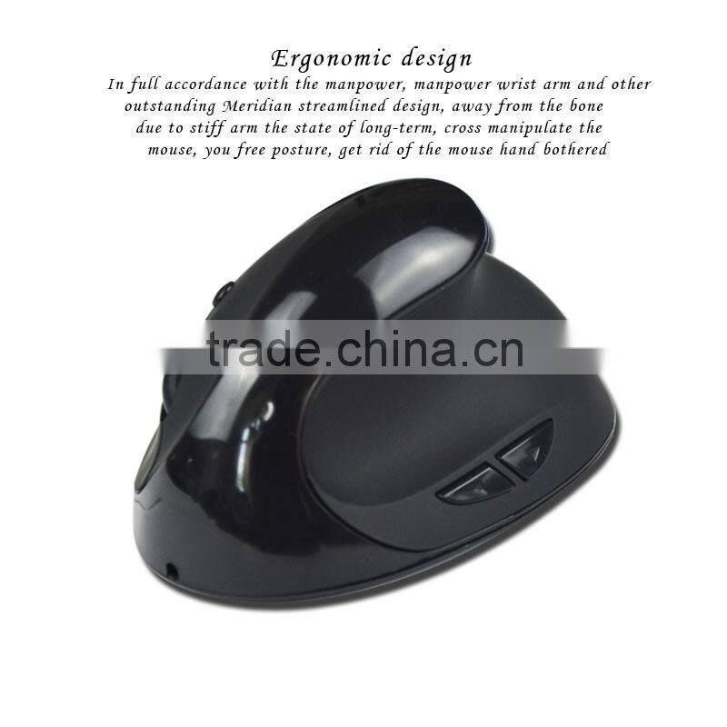 new style 3d optical wireless vertical mouse