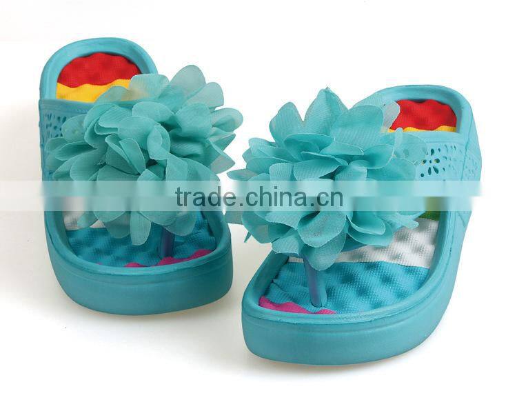 Summer holiday slippers EVA slipper girls nude beach slippers
