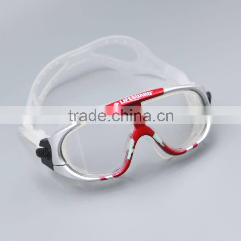 Comfortable Silicone Swimming Goggle with Anti-Fog Lens