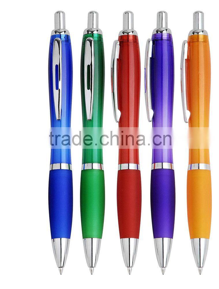 2014 hot sale plastic ball pen for promotion