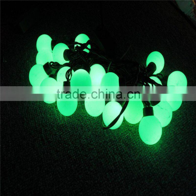 Pure copper wire ball string Battery/adapter powered color changing strand clear copper silver wired invisible rice led lights