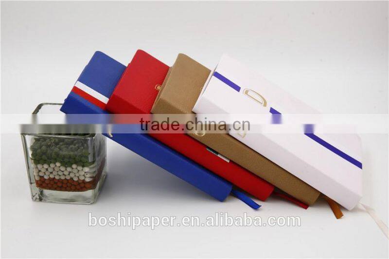 New Design ABCD Letters PU hardcover Journal