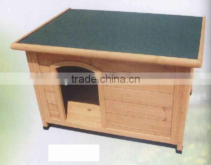 LEAFFY-Wooden with Asphalt Roof Dog House S,M,L DH4031