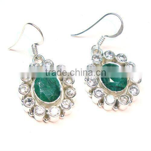 Natural gemstones 925 sterling silver black onyx citrine jewellery