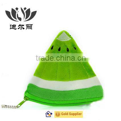 Cute shape Plush Fruit Toy coin purse