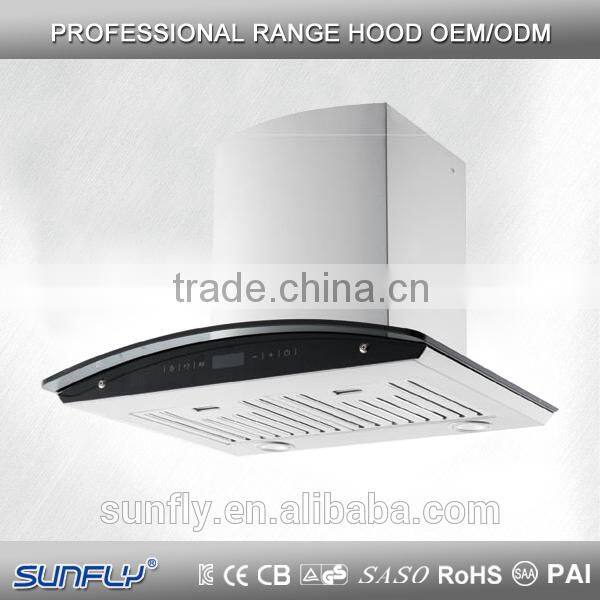 wall mounted fans kitchen chimney baffle filter with CE&RoHS LOH212-13G-60 BF(600mm)