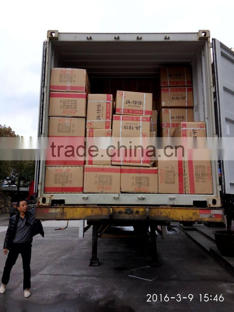 JA-1919 solar charging led flashlight with side light