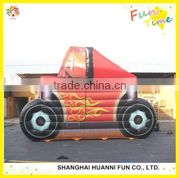 PVC 0.5MM customized Inflatable truck model Water Slide price
