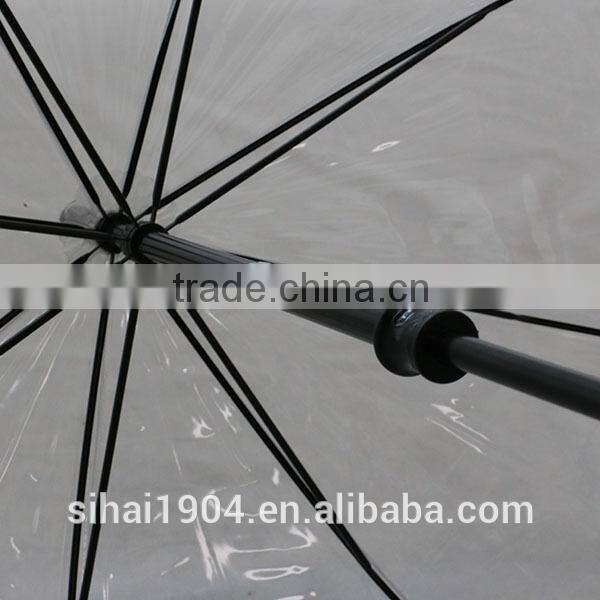 Promotional advertisement quality apollo transparent umbrella