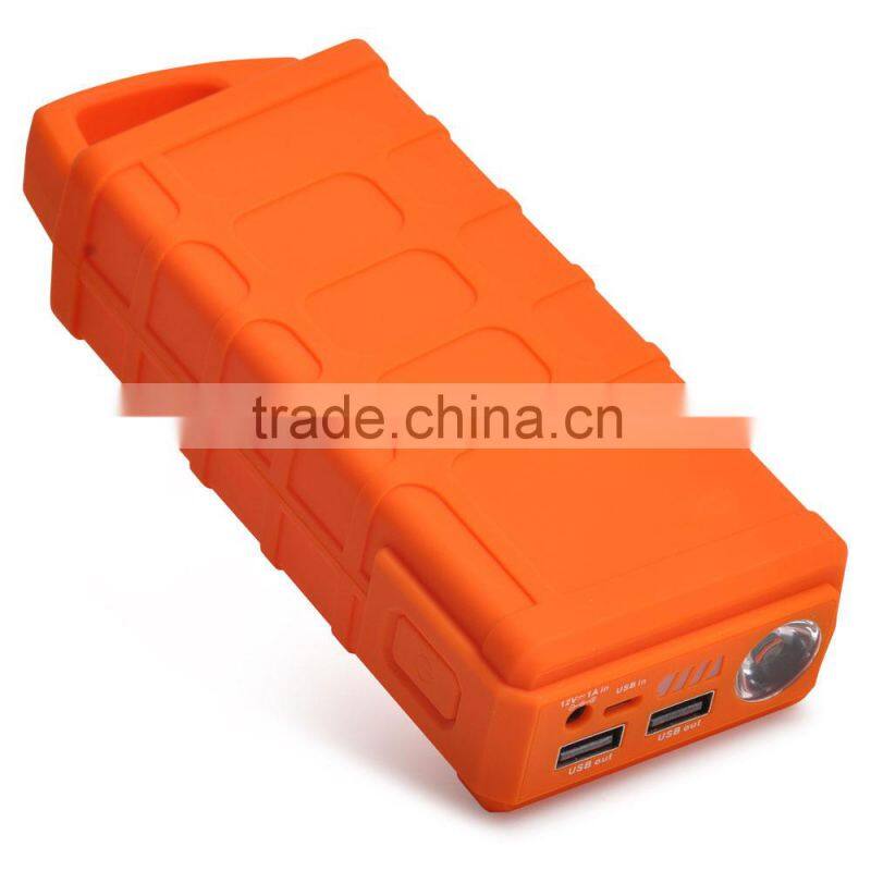 Built In 10000mAh 37WH Power Bank Car Portable Jump Starter