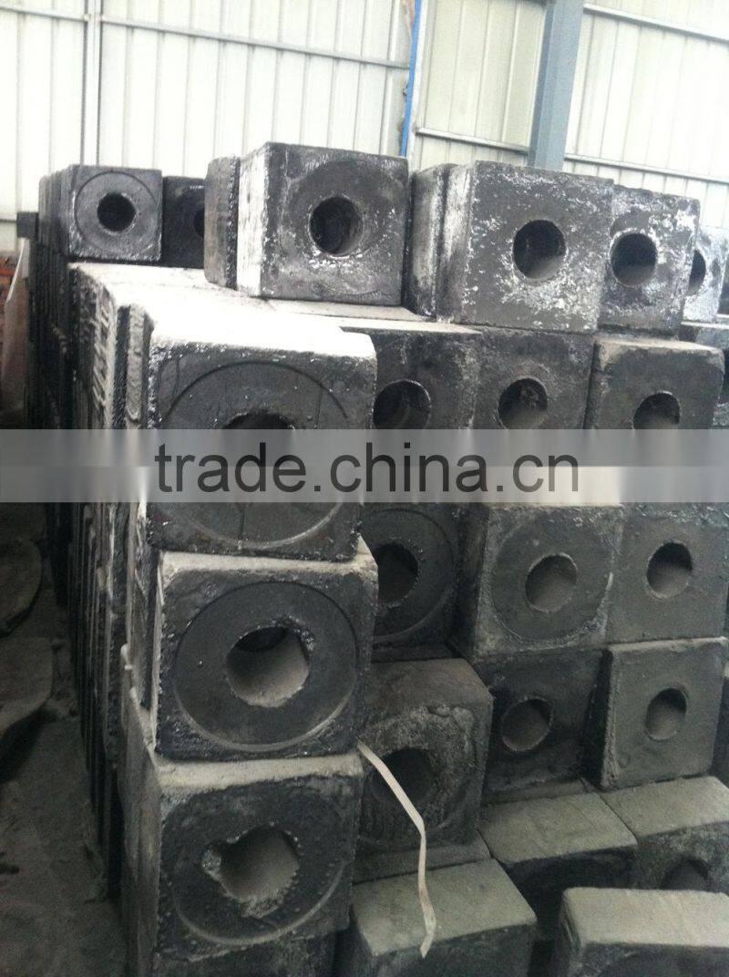 LQ Tundish Well Block with Metering Zirconia Nozzle