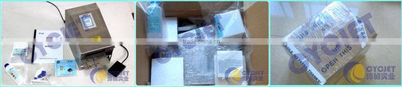 CYCJET Industrial Inkjet Printer Used/Inkjet Batch Coding Machine/Date Coding Machine