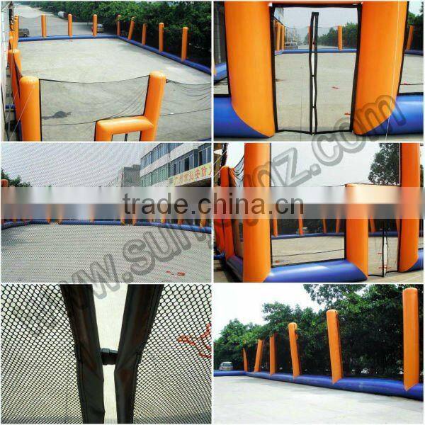 2015 new Inflatable Paintball field/paitball arena/paintball netting fields