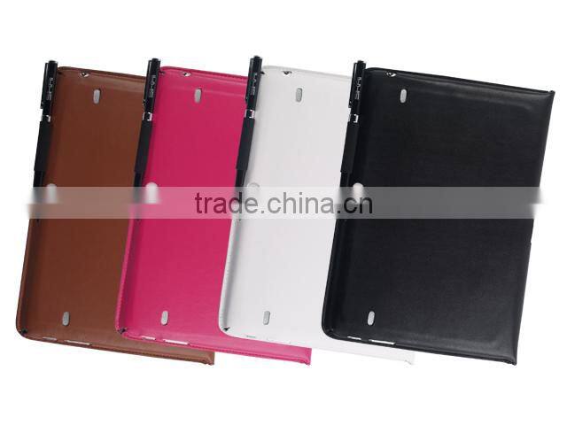 Magnetic designer Premium Stand Leather Case Cover for huawei mediapad 10 fhd tablet+SCREEN GUARD