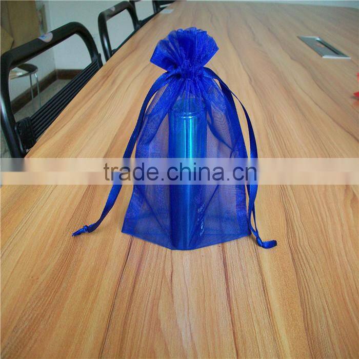 2015 New Customized wedding favor organza drawstring bags