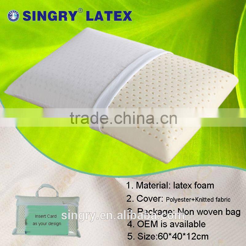 100 Percent Latex Lady Pillow With Air Holes