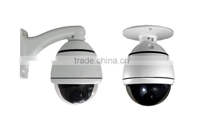 milestone compatible PTZ Camera 600tvl 4-inch Mini High-speed Dome PTZ Cameras, Security camera 12V DC/1A Power Supply