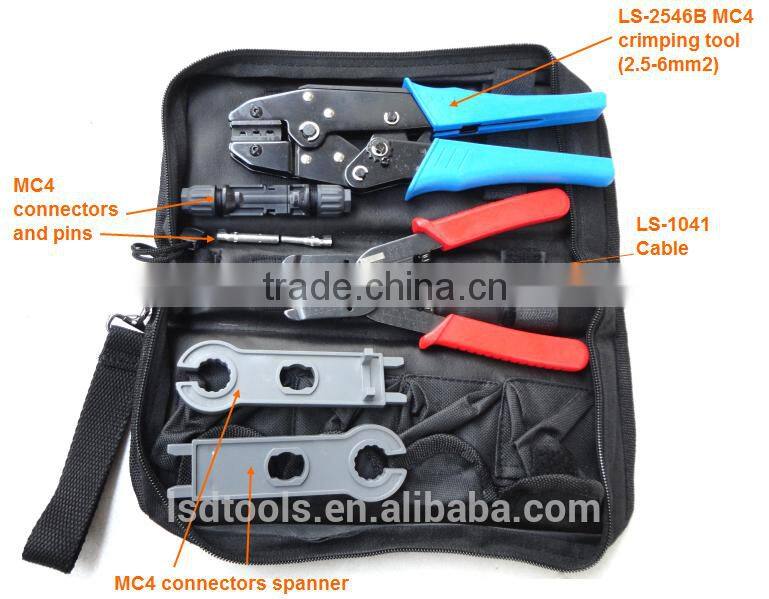 LS-K2546B-1 MC3 MC4 Solar Electrical Wire Crimping Tool set