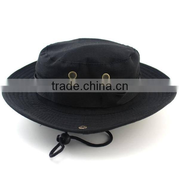 Hot sale cheap high quality leather bucket hat