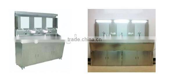 High quality stainless steel double size Medical washing basin for surgery room