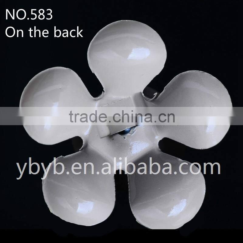 30mm mini goody alloy pearl flower korea garment accessories buckle hair accessories buckle-583