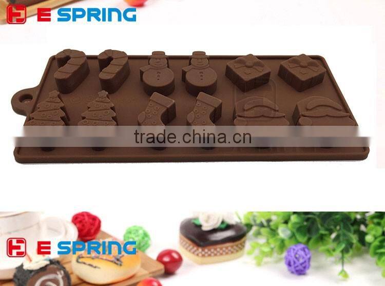 custom made polycarbonate silicone chocolate mould for cake decorating