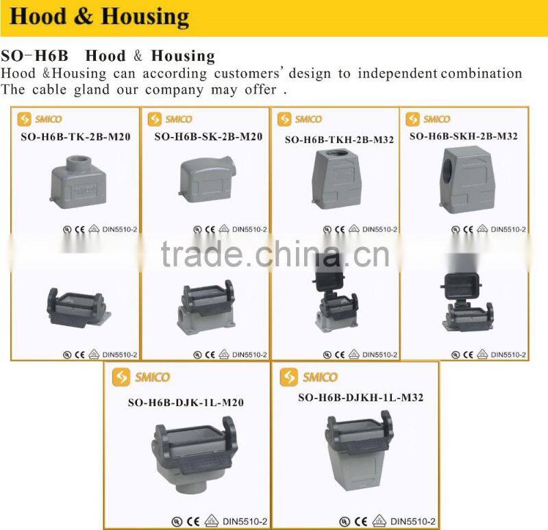 HEE-010-Male/Female ,Han Heavy duty industrial connector ,similar harting insert