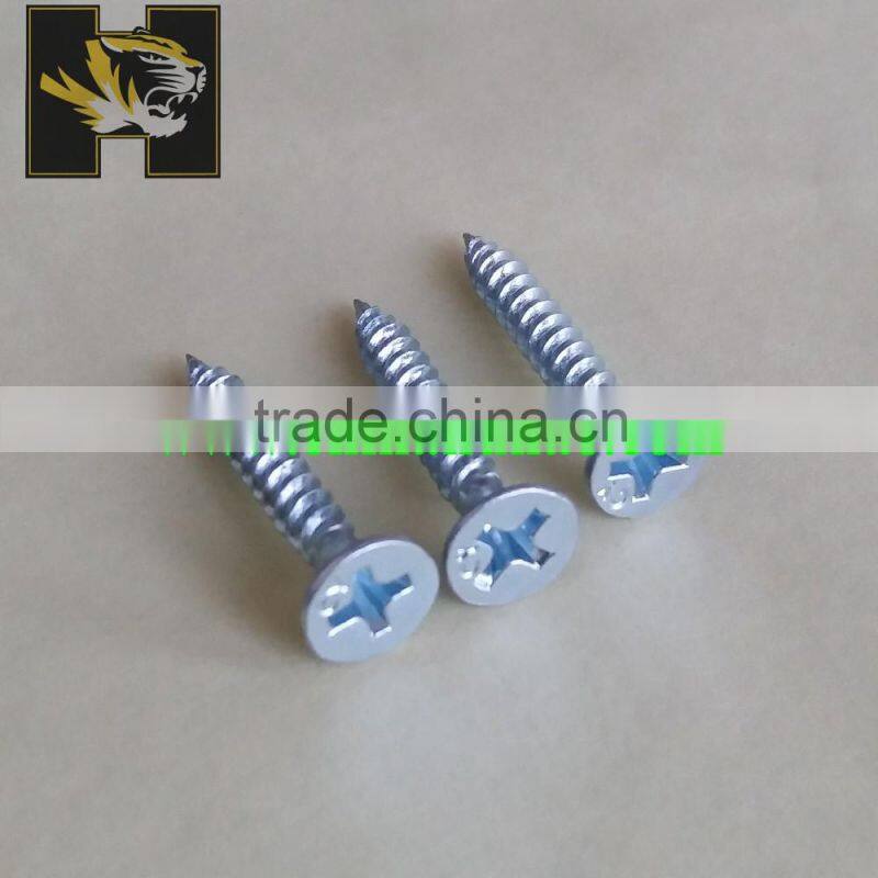 coating black/grey/white trumpet head screw for drywall