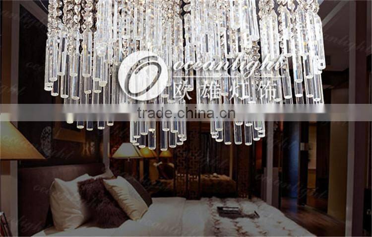 Luxury crystal LED ceiling lamps in residence flush amount OAL003