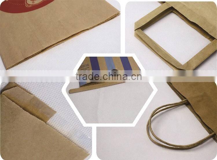 Tear resistant paper bag luxury paper shopping bag kraft bag With Your Own Logo