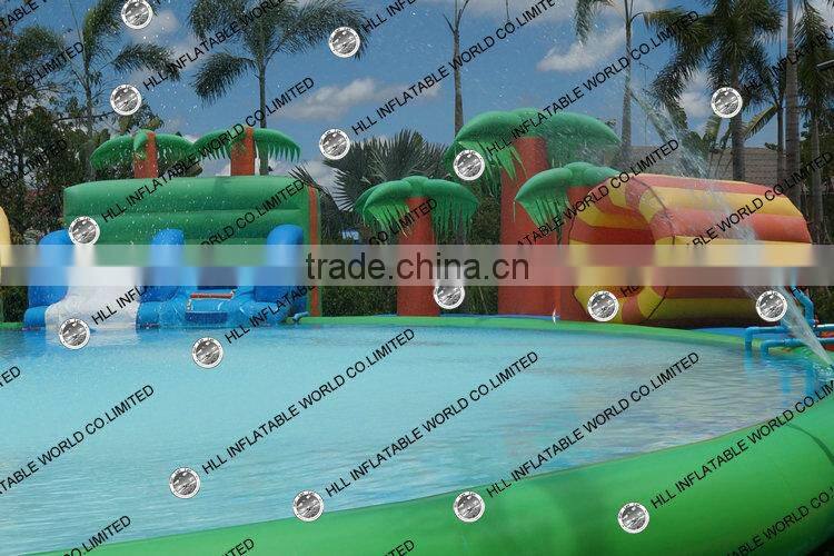 2015 New design Inflatable commercial water park equipment for sale